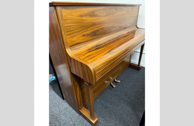 Knight London Upright Piano | Polished Rosewood Finish | UK Delivery In Days | Warranty | P/X | Finance Options | Includes Stool, Home Tuning | Used | Serial Number D906591 - Image 6